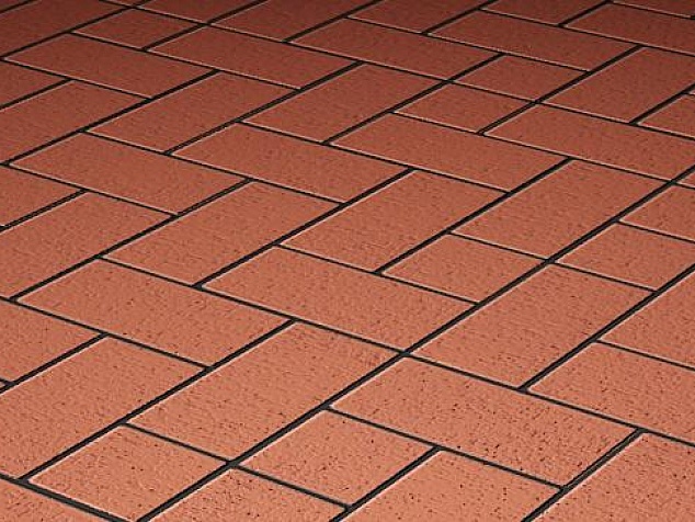 Клинкерная брусчатка Рубин
